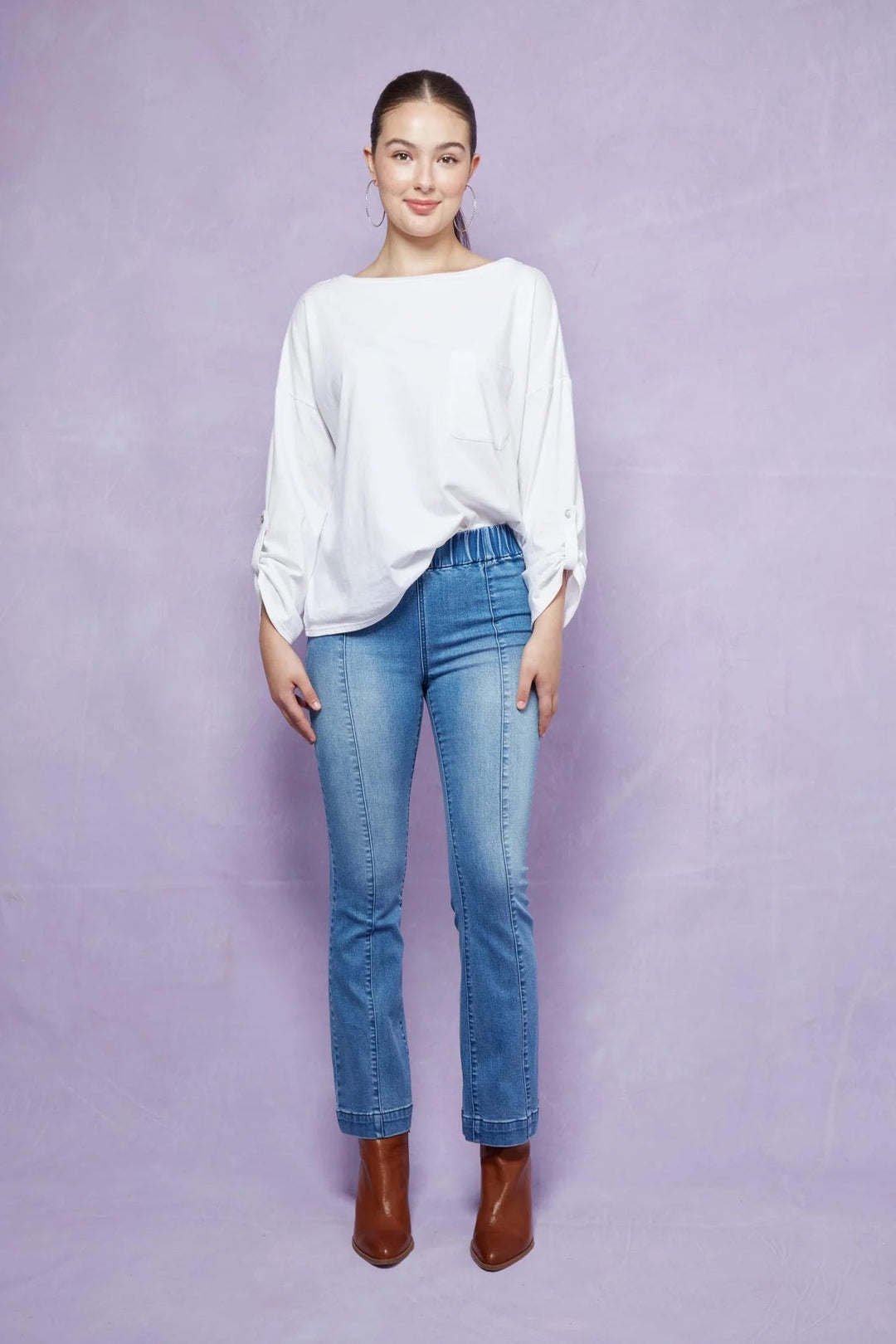 Edie Denim Jeans – Blue
