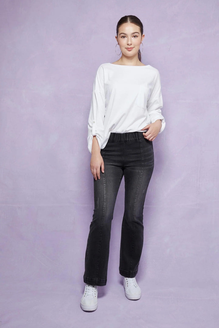 Edie Denim Jeans – Raven