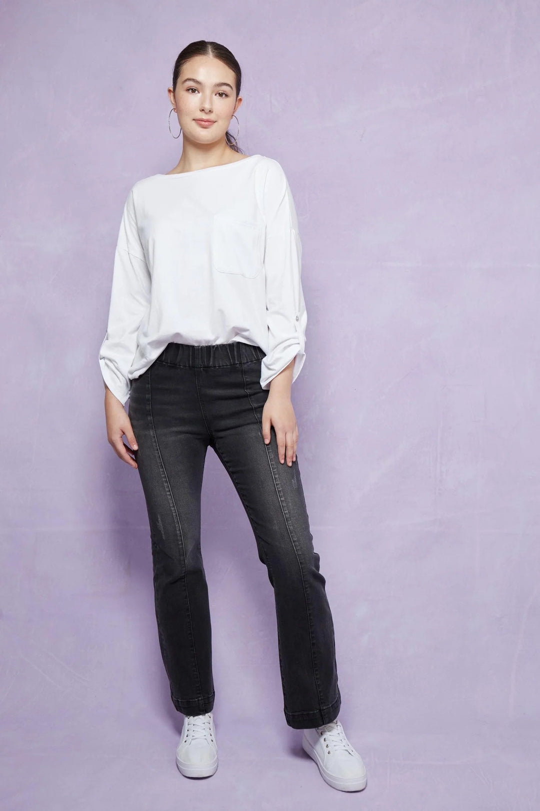 Edie Denim Jeans – Raven