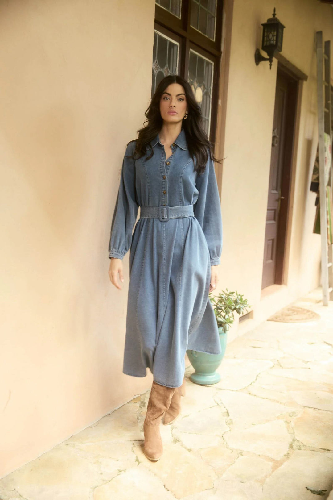 Freya Denim Dress