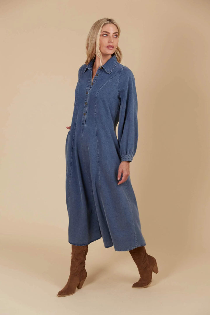 Freya Denim Dress