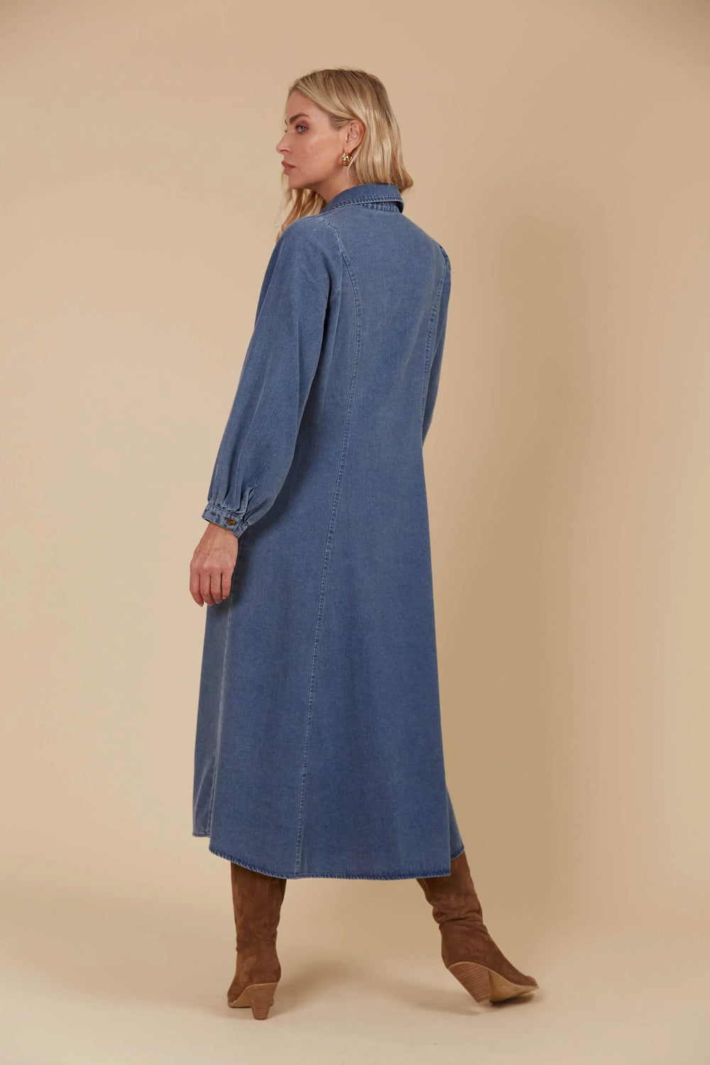 Freya Dress - Denim