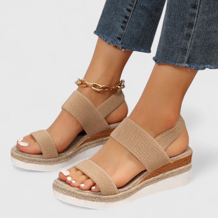 Eden Espadrille Wedge Sandals