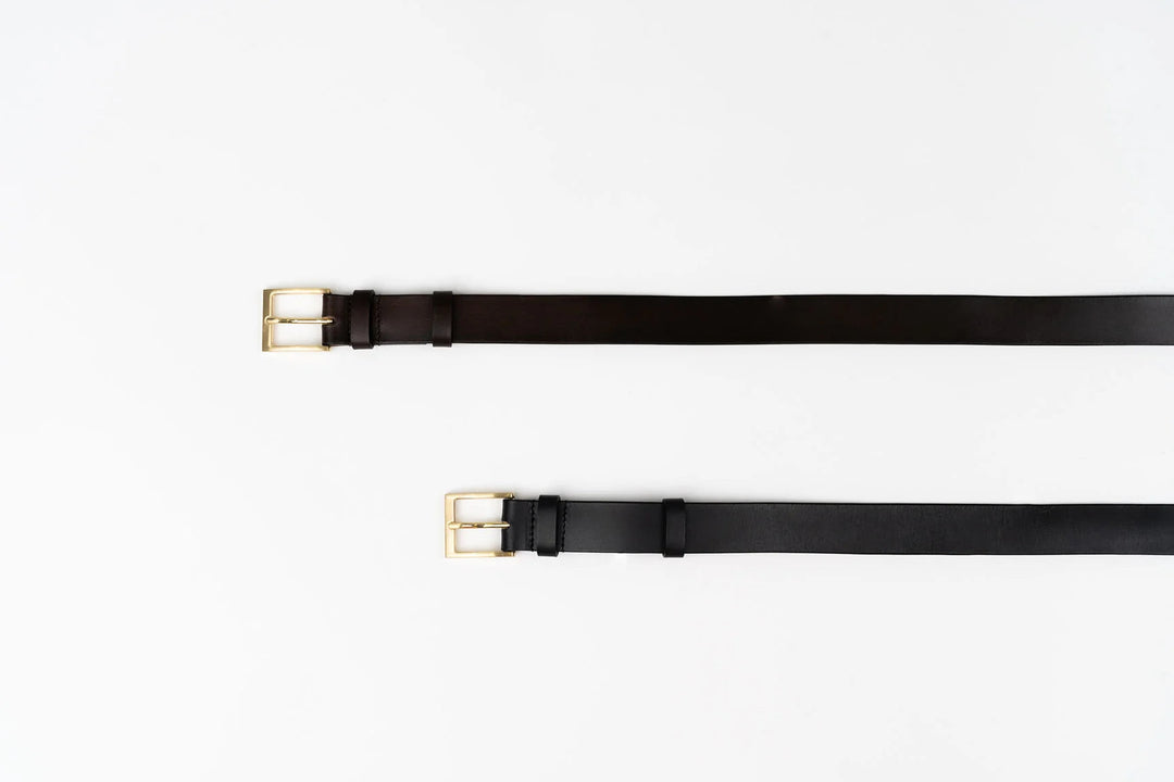 Classic Leather Belt – Black