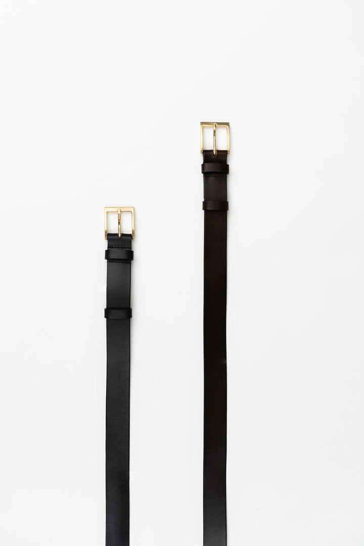 Classic Leather Belt – Cocoa