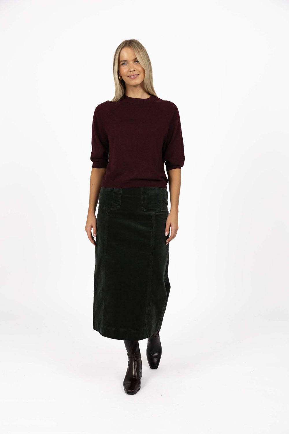 Grace Top - Merlot