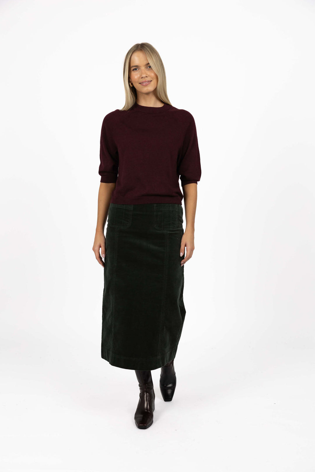 Grace Top – Merlot