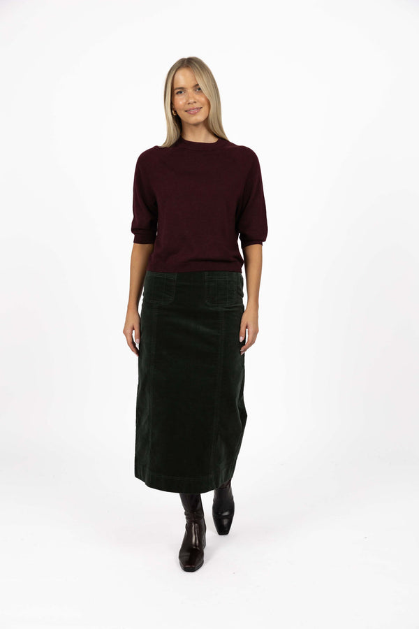 Grace Top - Merlot