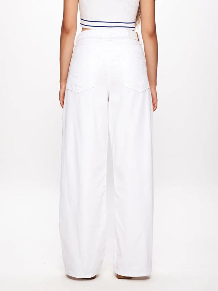 Harmonie Skater Jeans – White