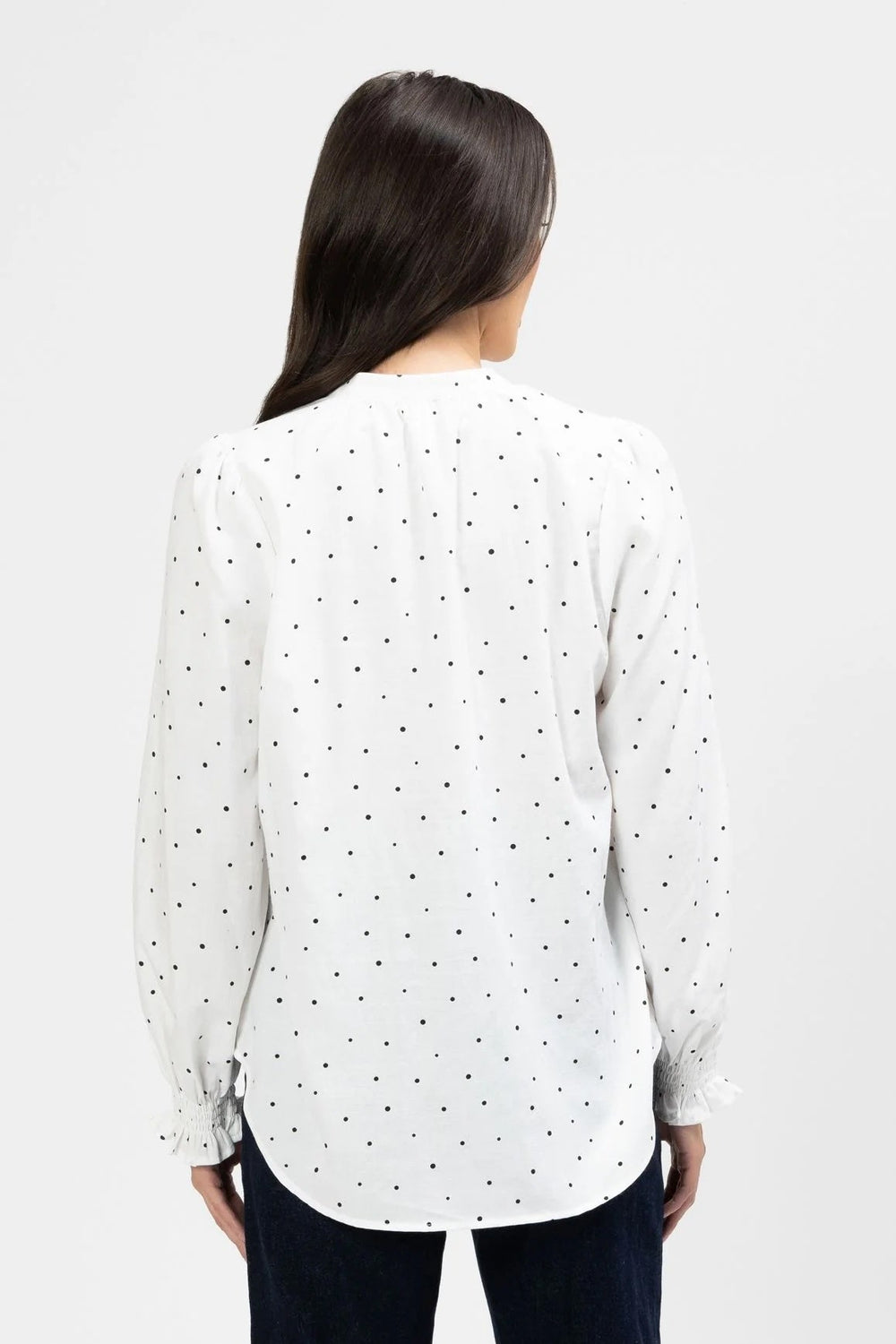 Honey Top - White Scatter Spot