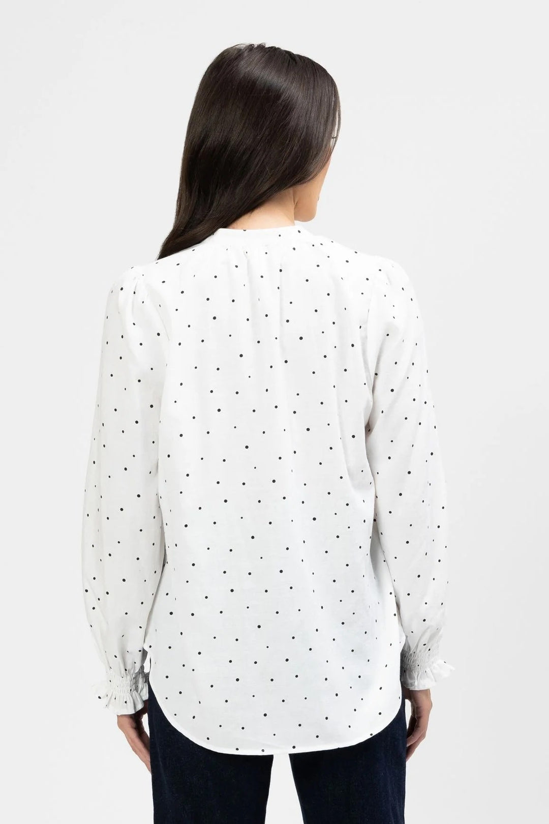 Honey Top – White Scatter Spot