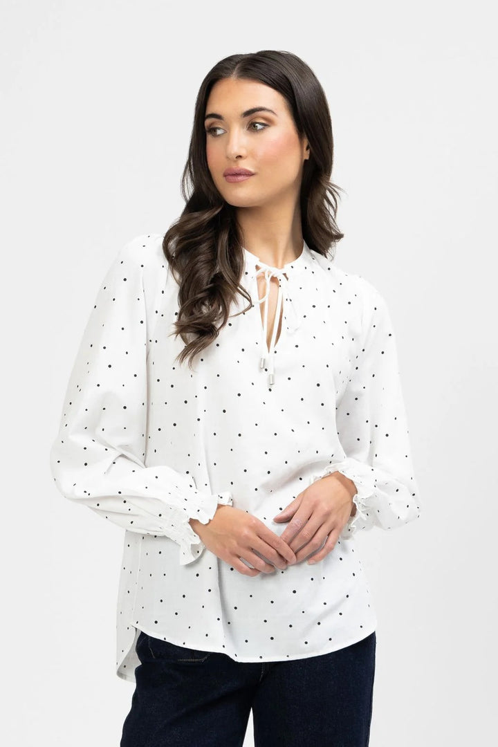 Honey Top – White Scatter Spot