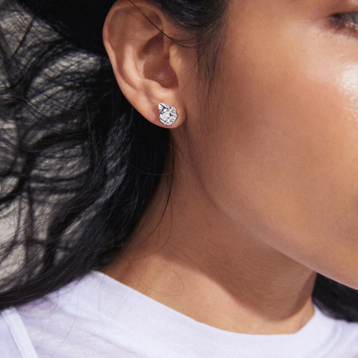 Inaya Recycled Earrings – Silver Plated