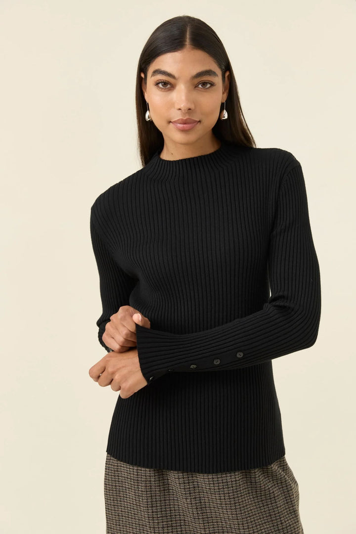 Juno Knit Top – Onyx