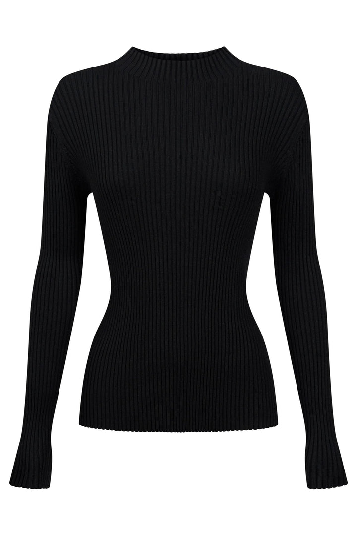 Juno Knit Top – Onyx