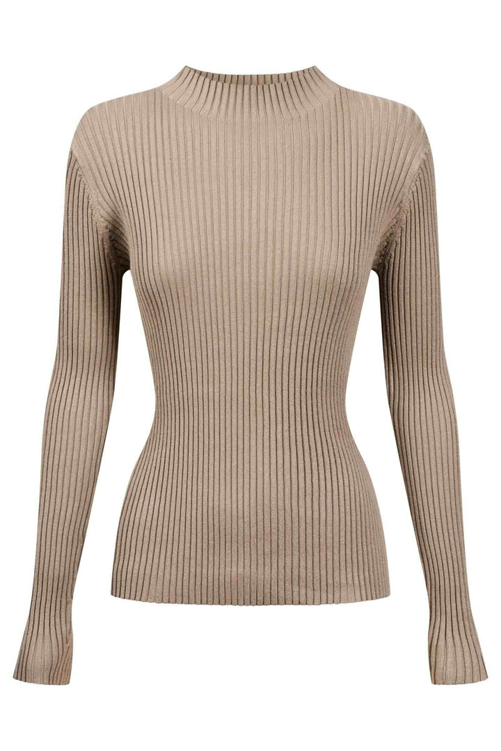 Juno Knit Top – Stone