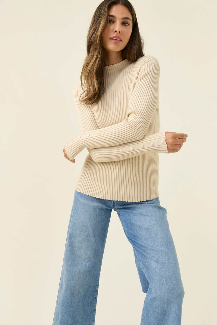 Juno Knit Top – Canvas
