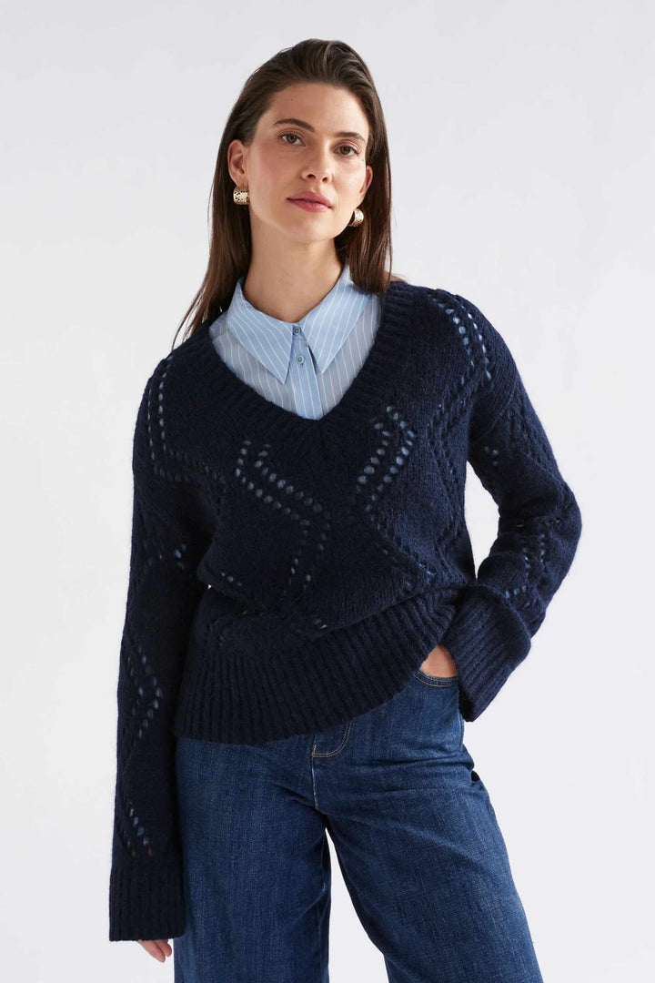 Sirona Sweater – Steel Blue