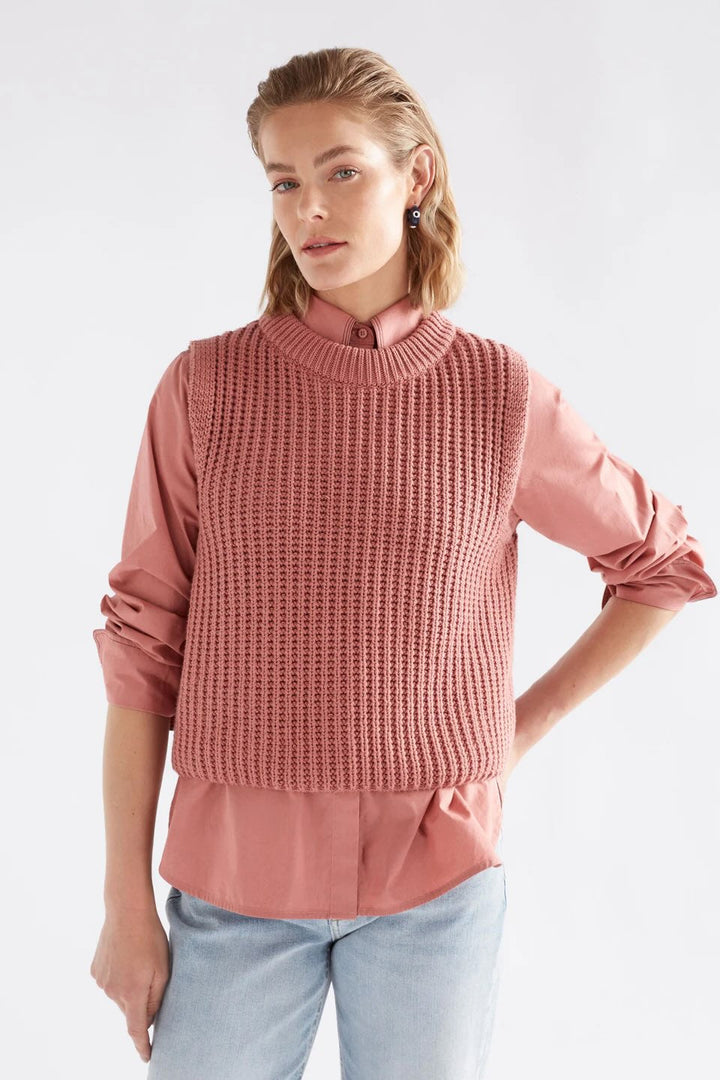 Arp Vest – Clay Pink