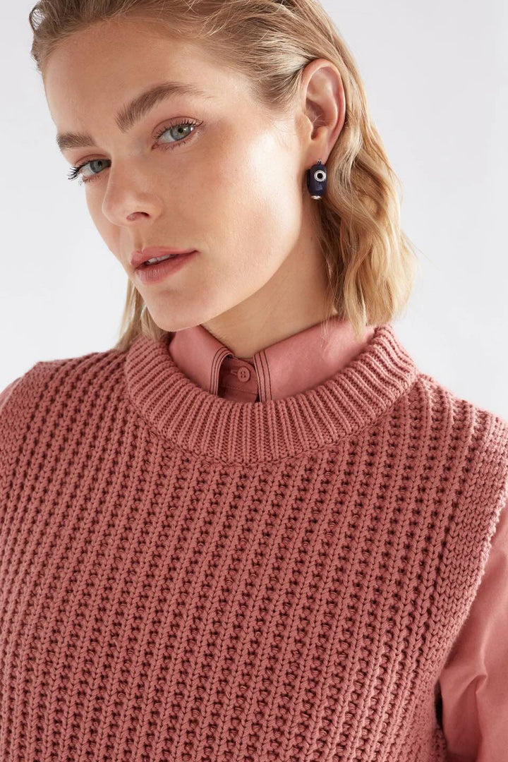 Arp Vest – Clay Pink