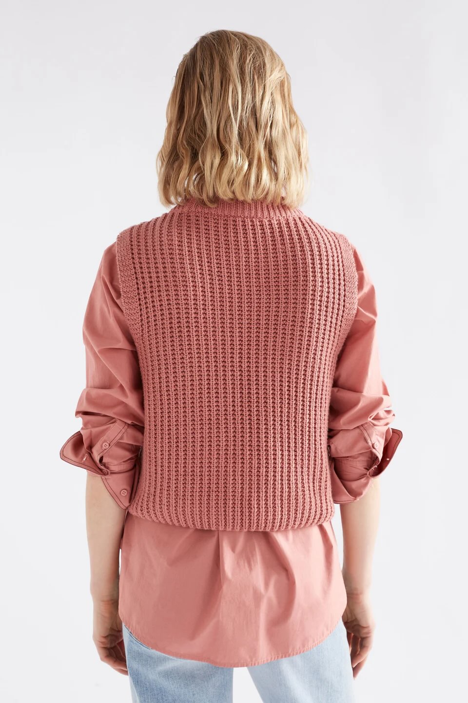 Arp Vest – Clay Pink