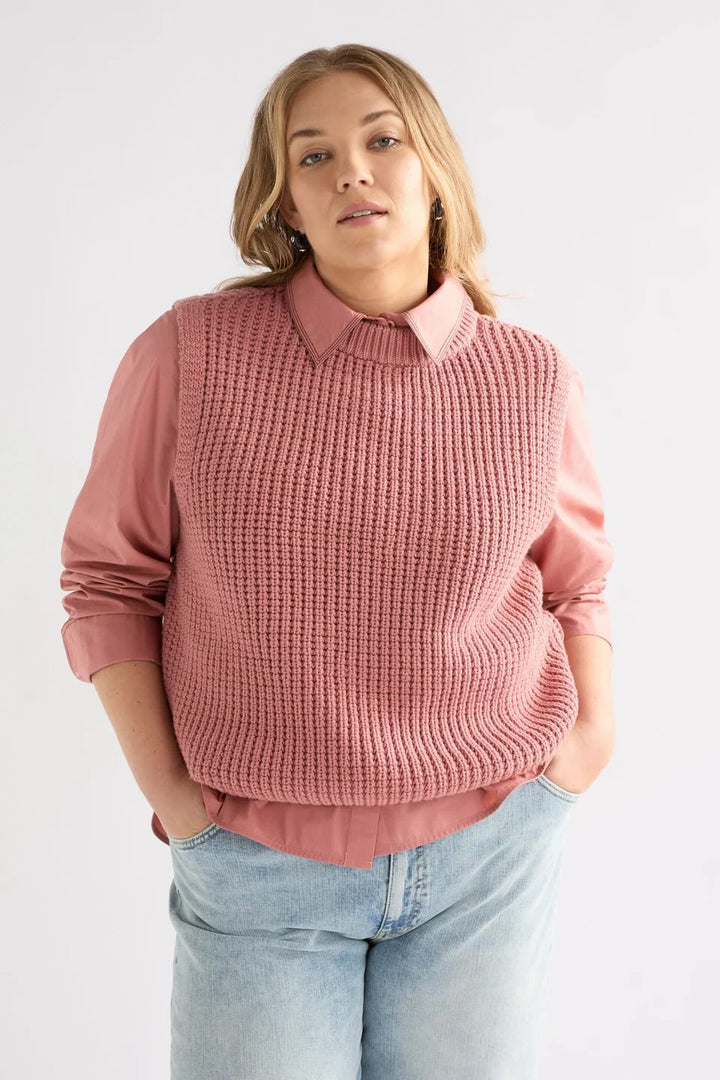 Arp Vest – Clay Pink