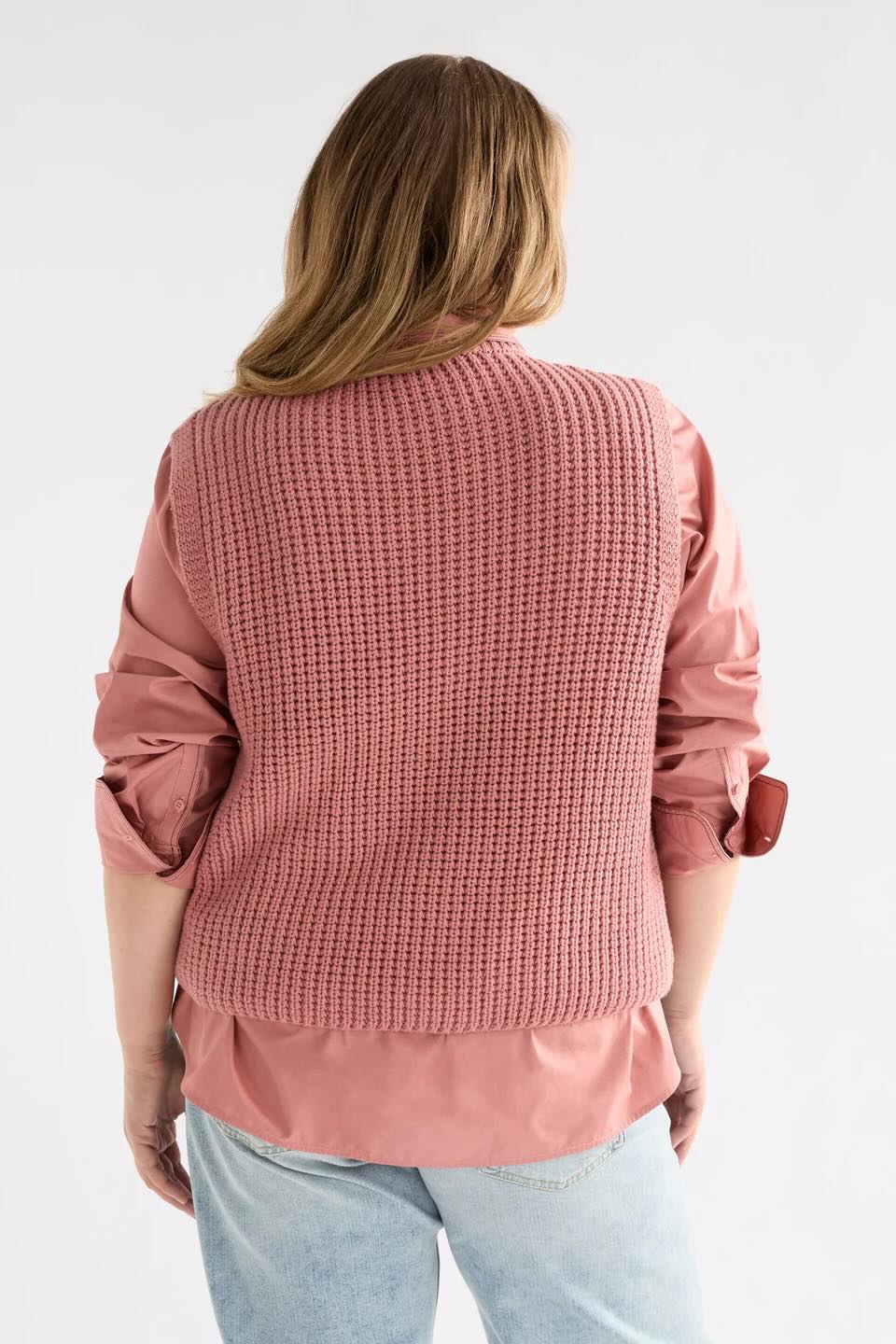 Arp Vest - Clay Pink