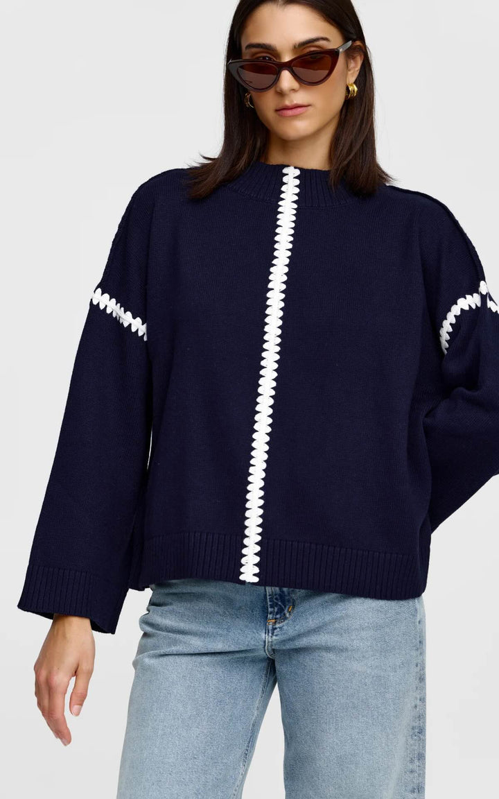 Lottie Knit Jumper – Midnight
