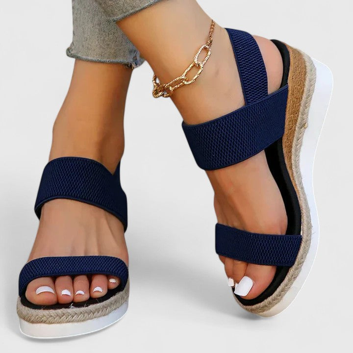 Eden Espadrille Wedge Sandals