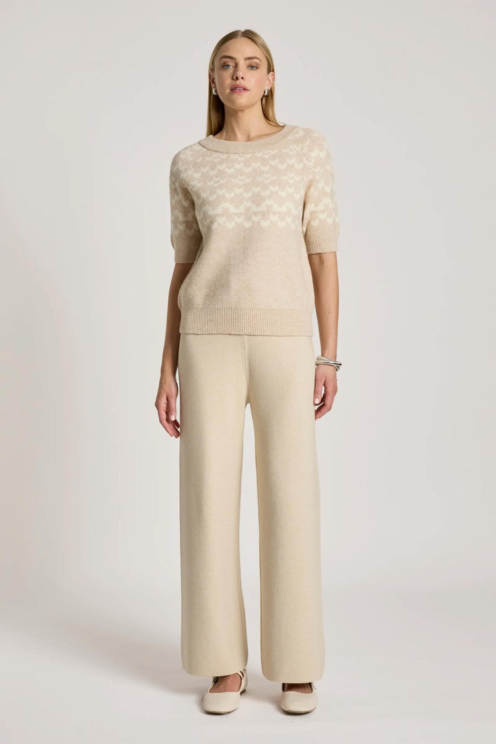 Maasai Knit Top – Dune/Bisque
