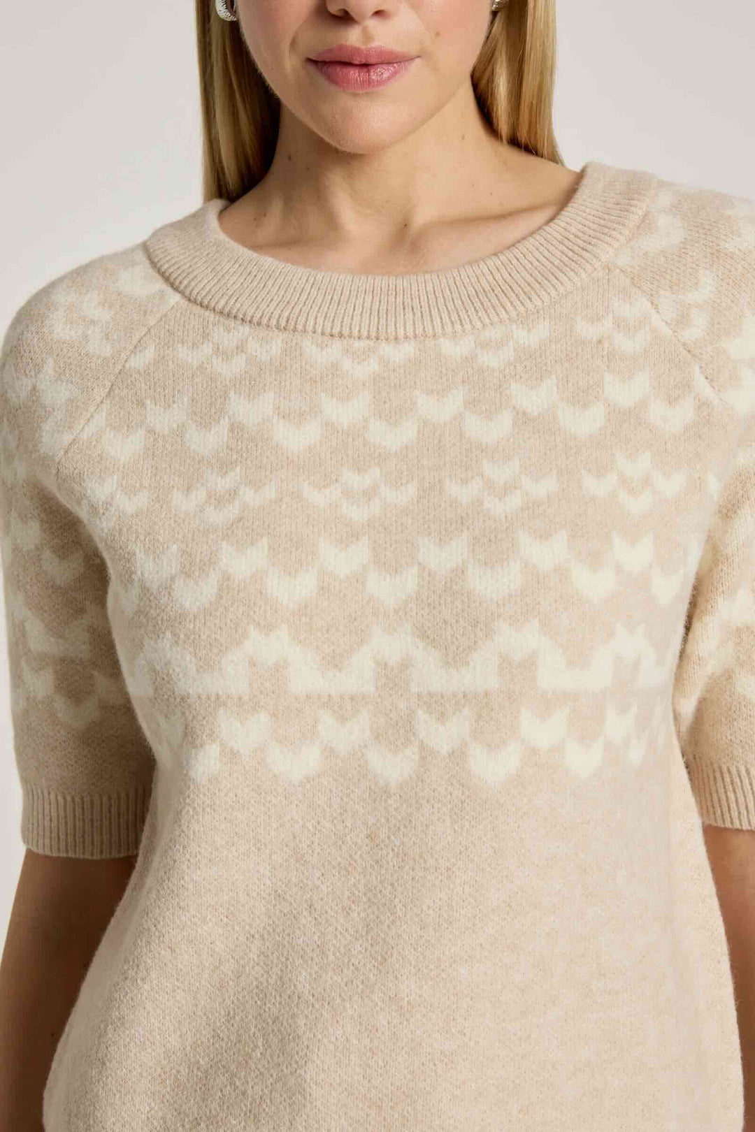 Maasai Knit Top – Dune/Bisque