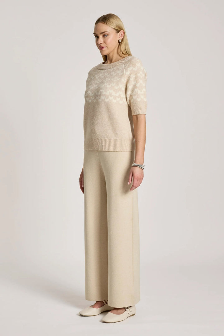 Maasai Knit Top – Dune/Bisque