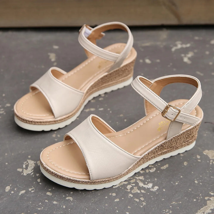 Margaret Platform Wedge Sandals