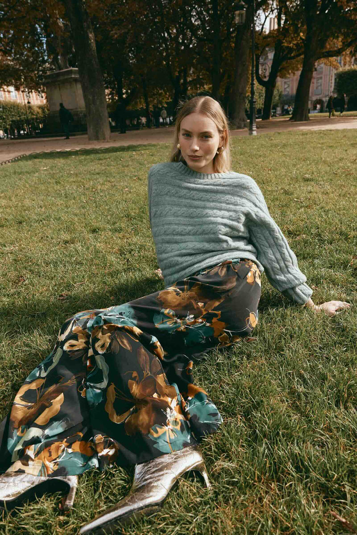 Merano Cable Knit Jumper – Jasper