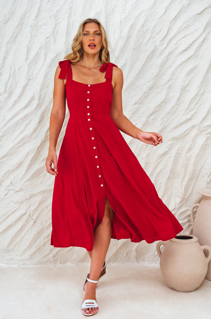 Mia Vita Button Down Dress