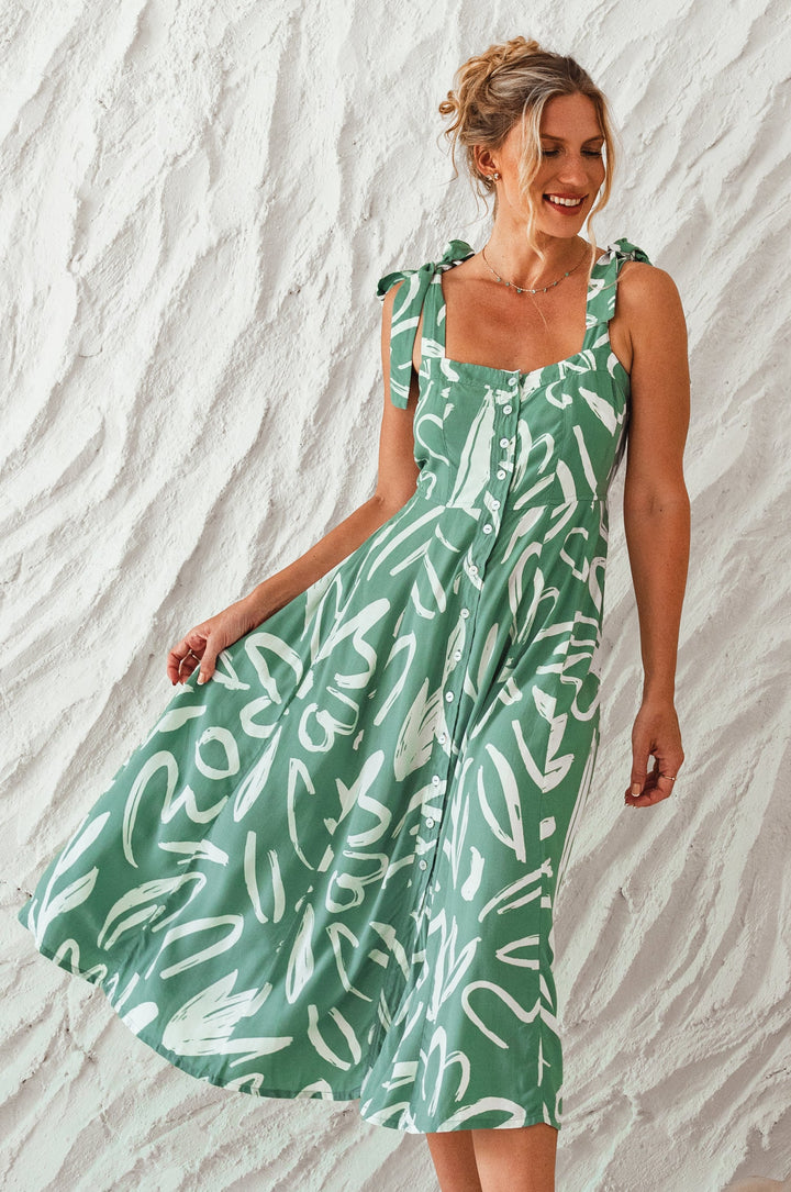 Mia Vita Button Down Dress