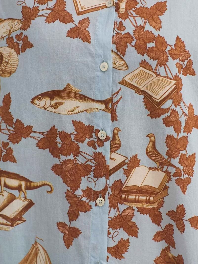 Midsummer Books Print Shirt