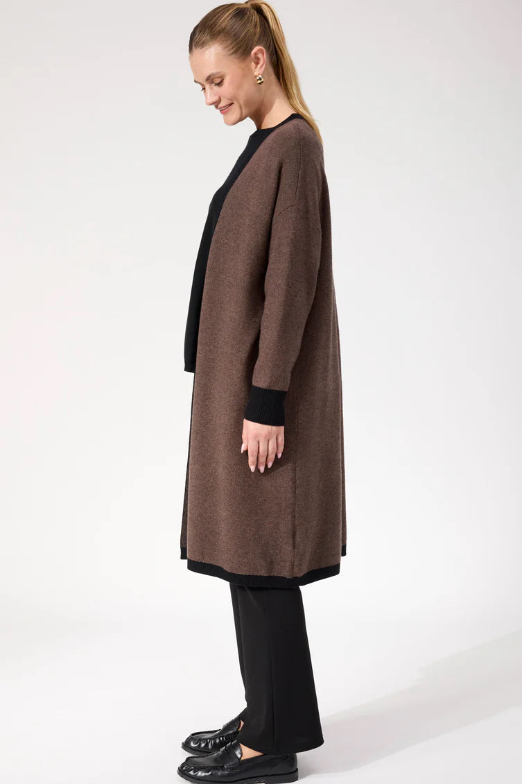 Monterosa Cardigan – Brown