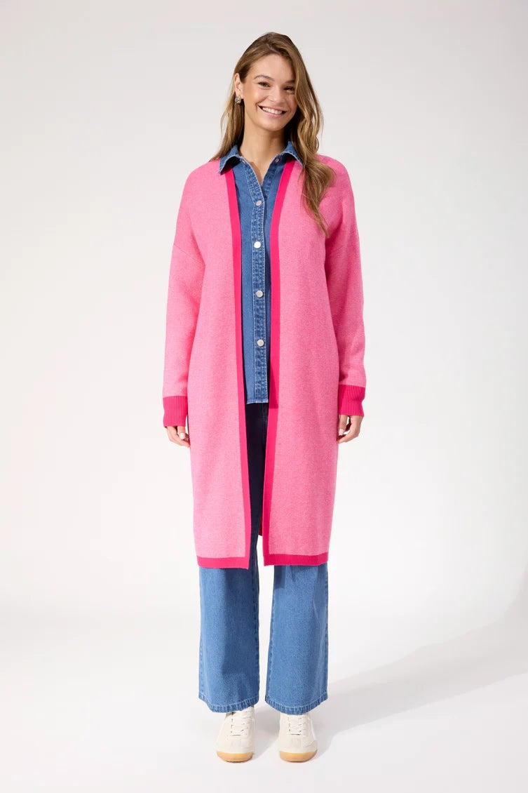 Monterosa Cardigan - Hot Pink