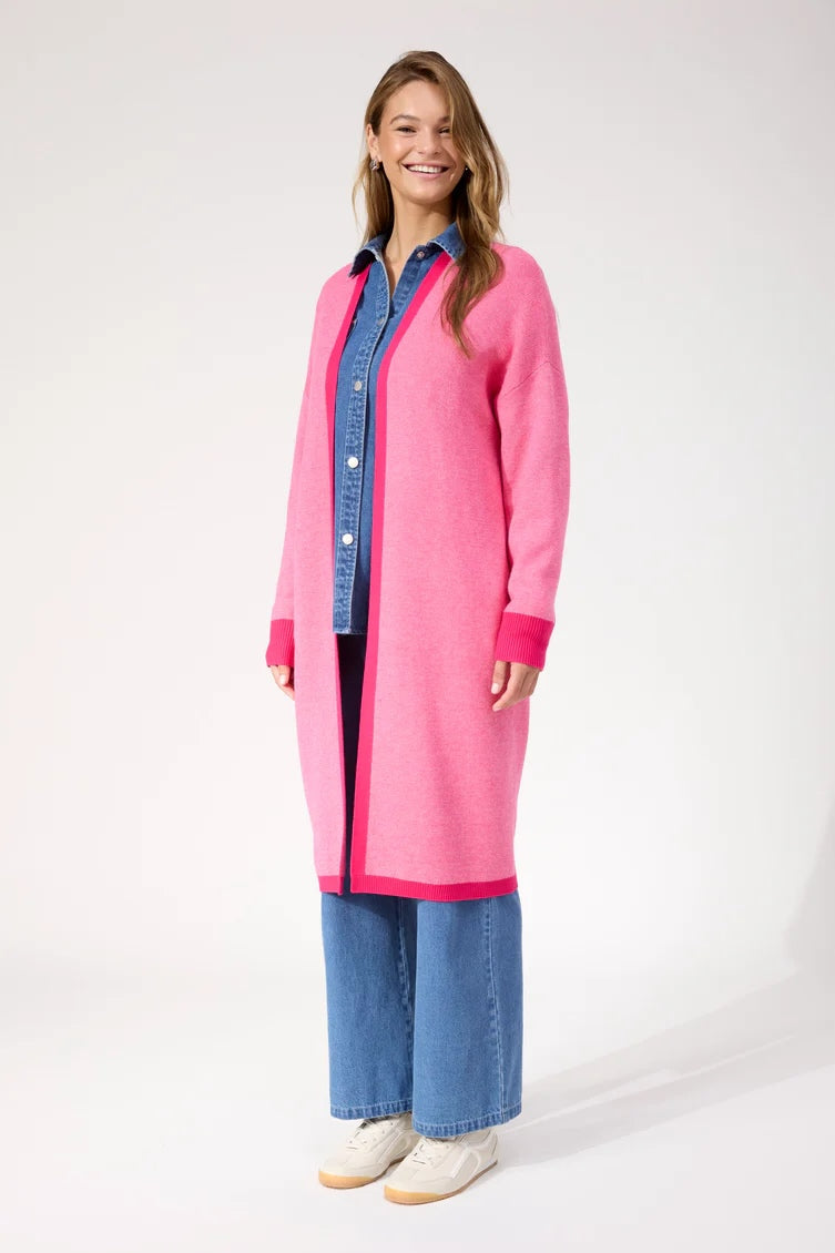 Monterosa Cardigan - Hot Pink