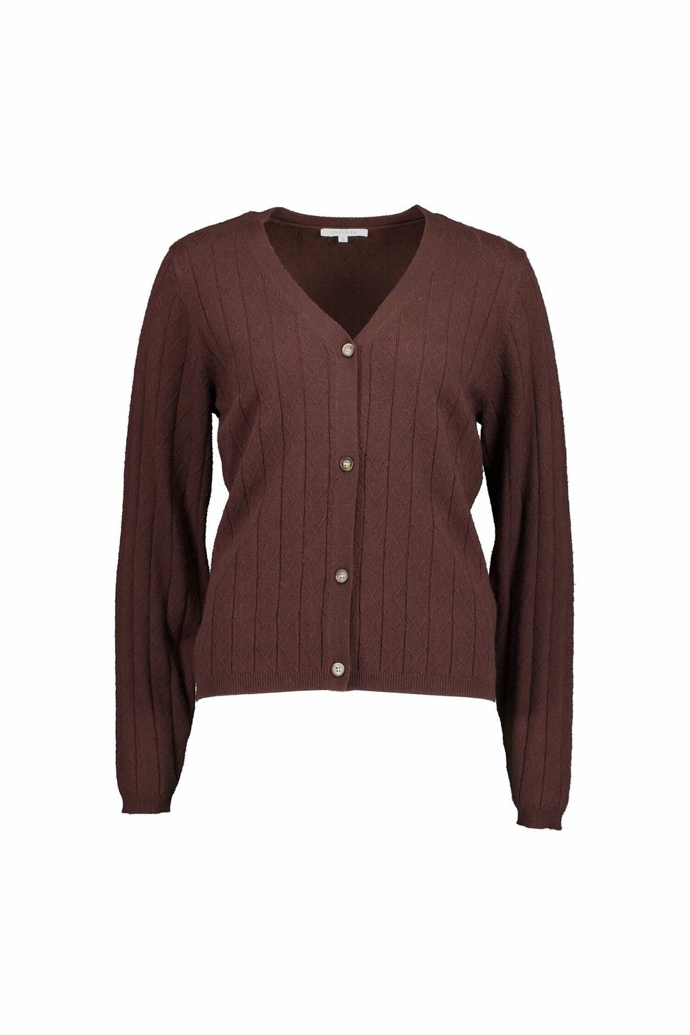 Muse Cardi - Chocolate Cable
