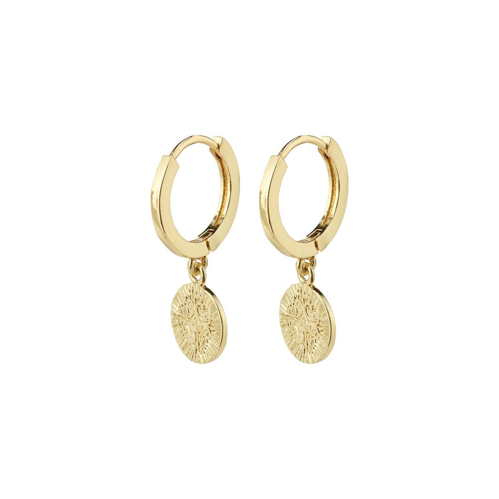 Pilgrim Nomad Earrings - Gold Plated