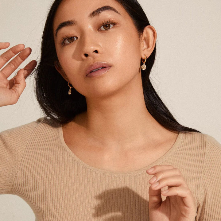 Nomad Earrings – Gold Plated
