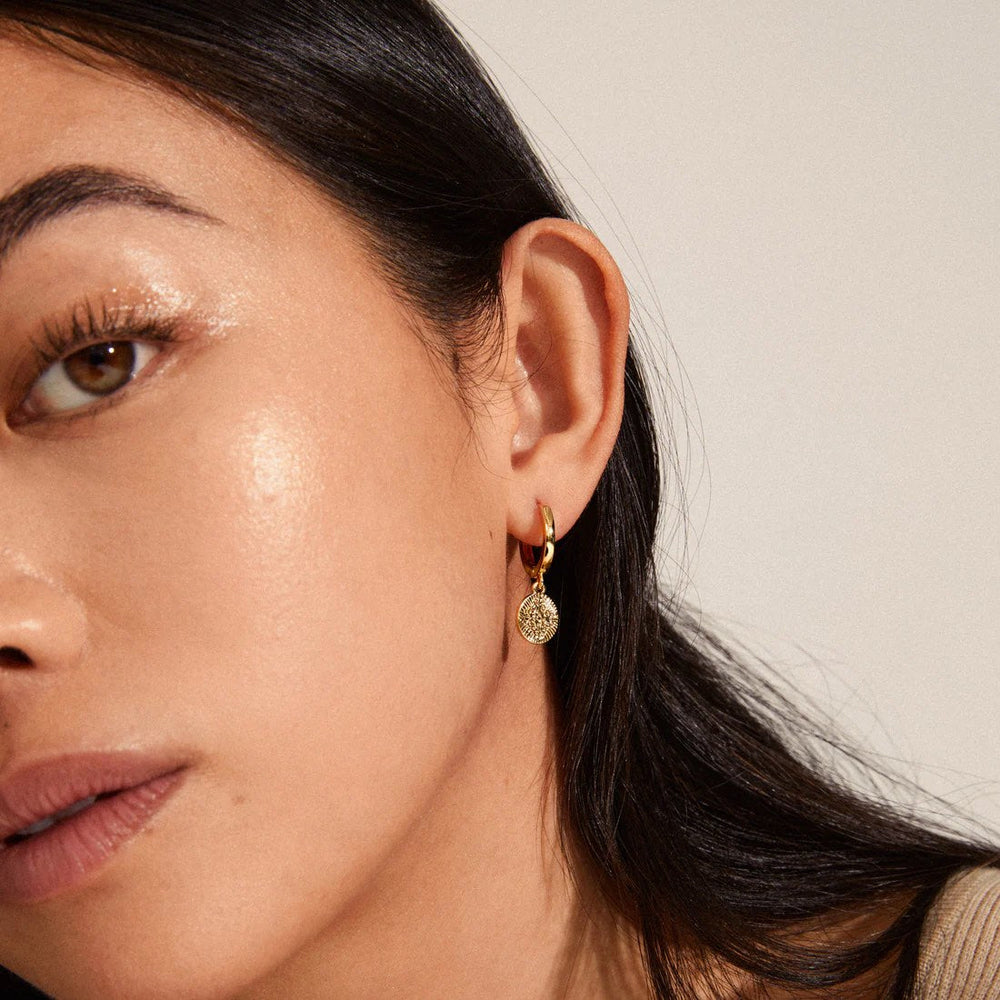 Pilgrim Nomad Earrings - Gold Plated