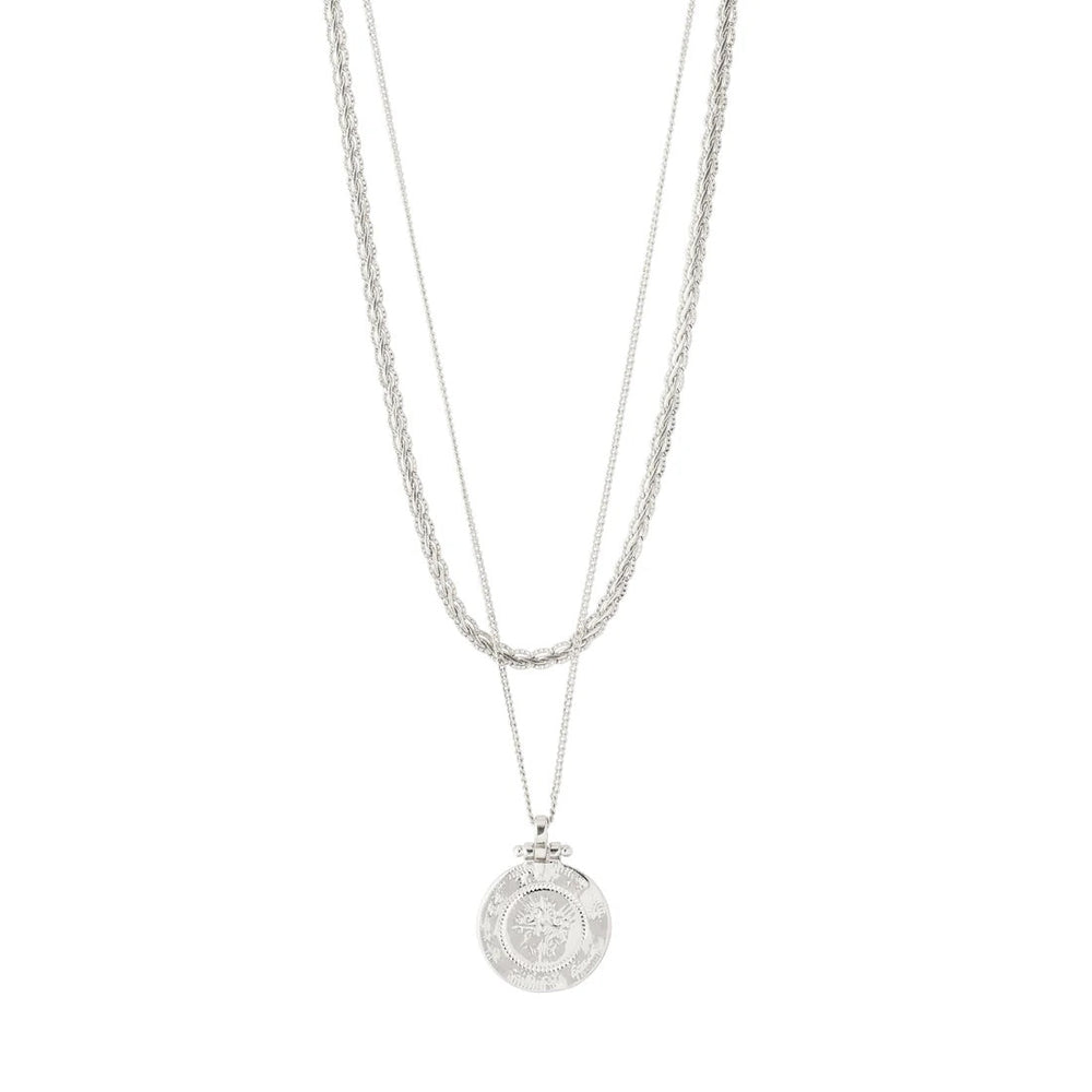 Pilgrim Nomad Necklace - Silver Plated