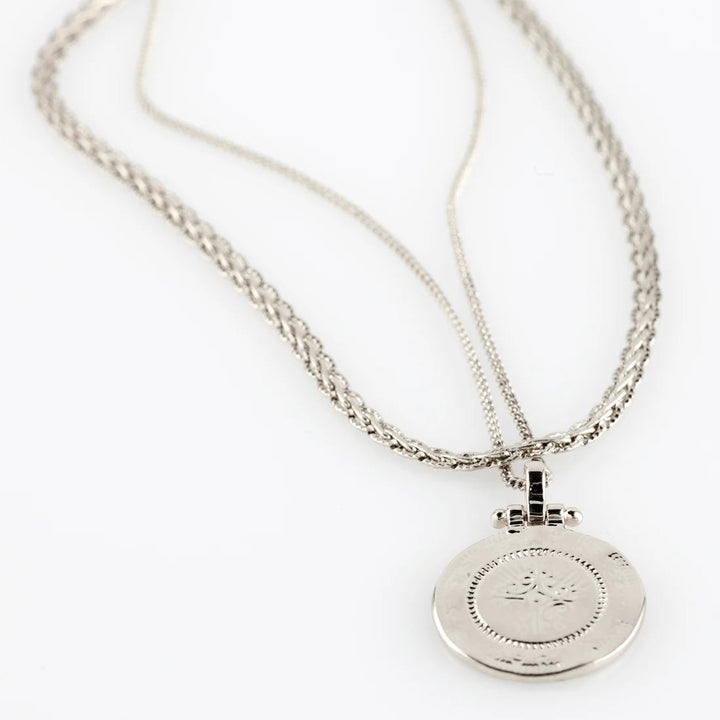 Nomad Necklace – Silver Plated
