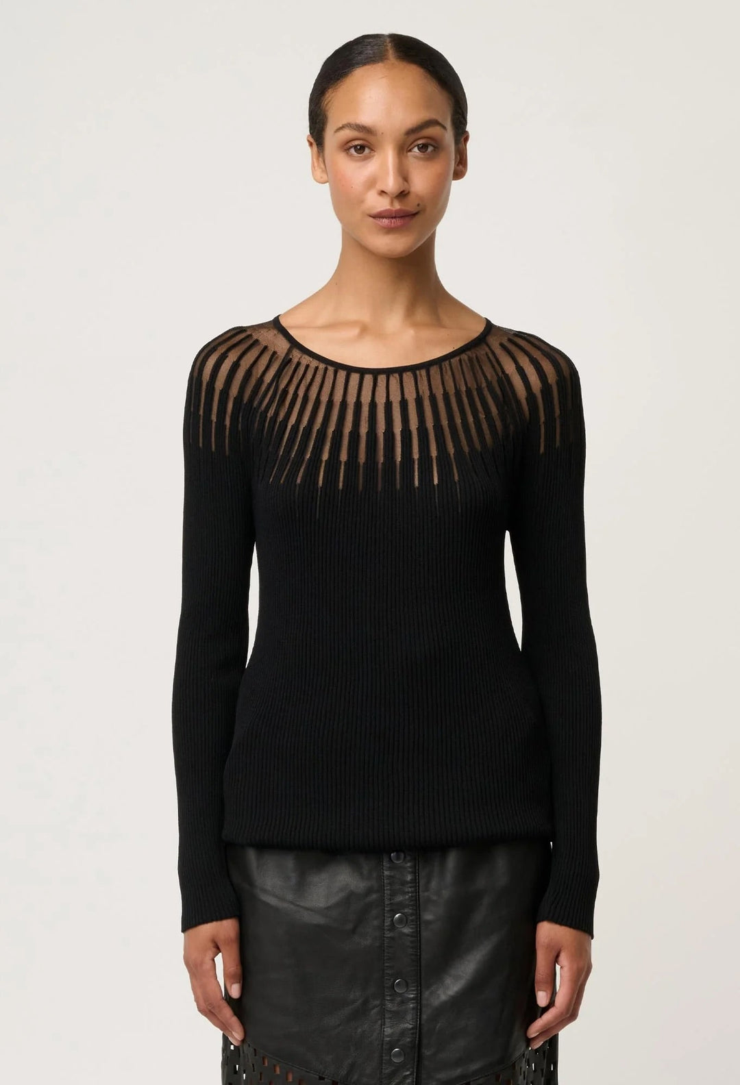 Rhiannon Viscose Knit Top