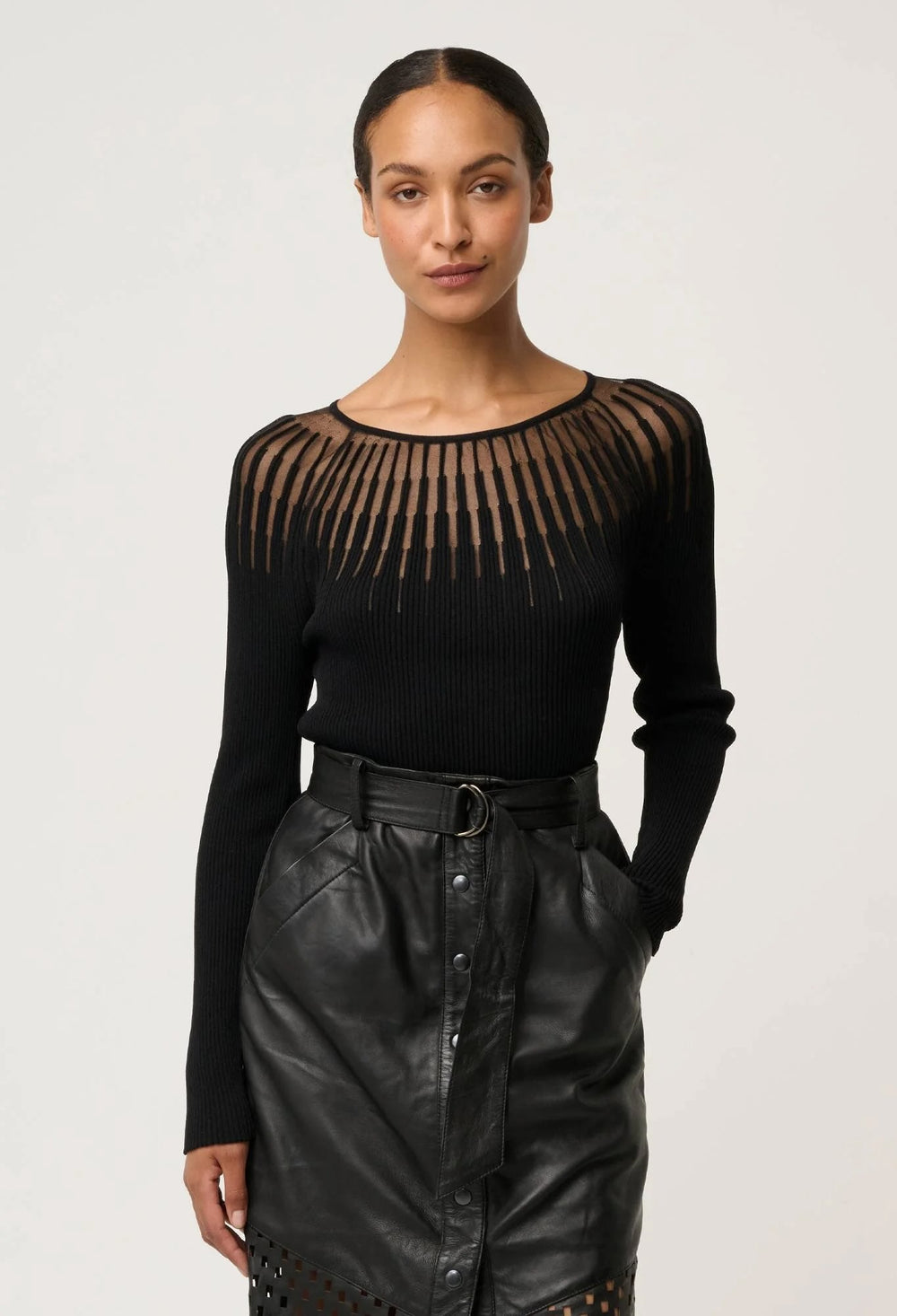 Rhiannon Viscose Knit Top
