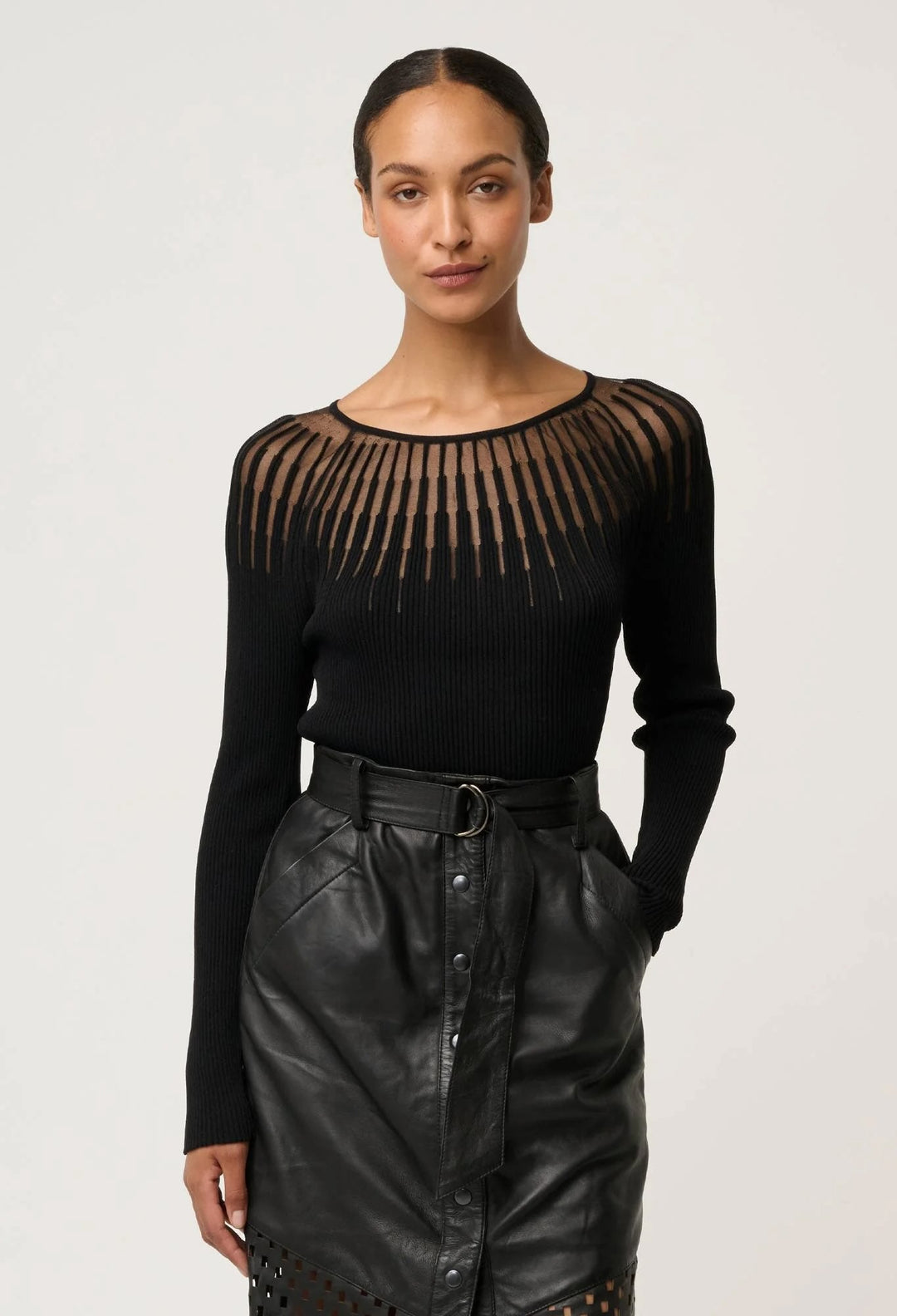 Rhiannon Viscose Knit Top