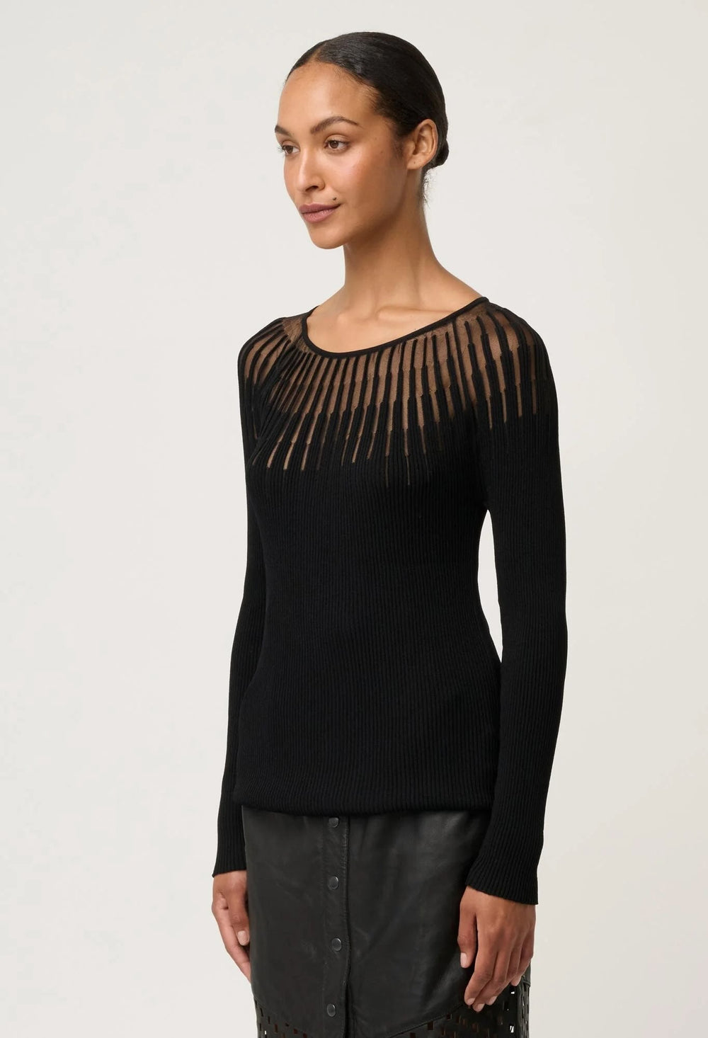 Rhiannon Viscose Knit Top